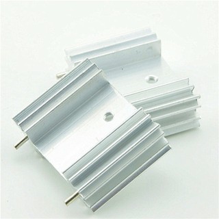 Heat Sink TO3P แผ่นระบายความร้อน IC FET Transistor ขนาด 34x25x12 mm