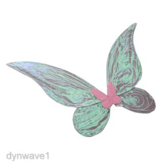 [DYNWAVE1] Adult Kids Shiny Color Changing Butterfly Angel Fairy Wing Costume