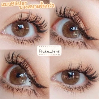 LM (Brown) *มีค่าสายตา* ใส่สวยตาฉ่ำวาว ❄️ Lightly Modern ❄️(มินิ) Luxzylens คอนแทคเลนส์ นำเข้าจากเกาหลี เลนส์บางสบายตา