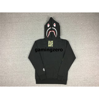 [พรีออเดอร์] BAPE Shark PONR Black Sweat Pullover Hoodie