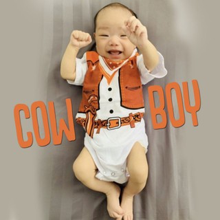 ชุดเด็ก Bodysuit ลาย Cowboy #บอดี้สูท