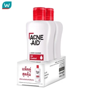 Acne-Aid แอคเน่-เอด ลิควิด คลีนเซอร์ 100 มล. (แพ็คคู่)