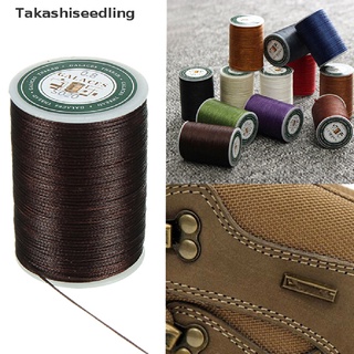 (Takashiseedling) 1Pc Waxed Thread 0.8mm 90m Polyester Cord Sewing Machine Stitching For Craft Hot Sale