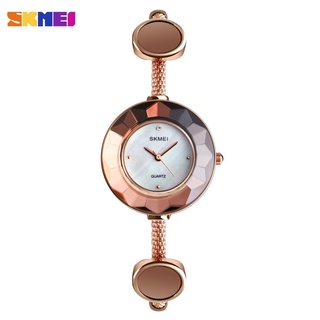 SKMEI Women Watches Quartz Ladies Watch 3Bar Waterproof Stainless Steel Strap Fashion Wristwatches reloj mujer 1406