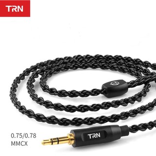 สายเคเบิ้ล trn 6 core ความบริสุทธิ์สูง iem 2 pin mmcx