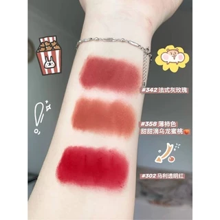 N042 ลิปสติกDAIMANPU เนื้อมูสกำมะหยี่ เคลือบริมฝีปาก สีชัด ติดทน ขนาดเล็ก
