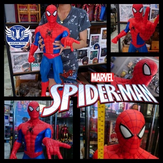 โมเดล Spiderman ร่างยักษ์ ขนาด 79 Cm ตัวใหญ่มาก ราคาถูก วัสดุอย่างดี ขยับ หัว แขน ขา มือ ได้หมด ทำท่า รักคุณ ❤️ ได้ด้วย