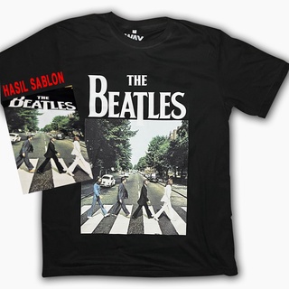 เสื้อยืด พิมพ์ลาย The BEATLES