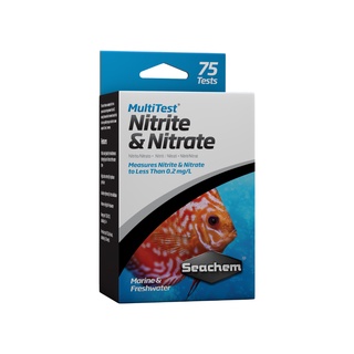 Seachem MultiTest™ Nitrite/Nitrate  ชุดทดสอบวัดค่าไนไตรต์ ใช้ได้ทั้งทะเลหรือน้ำจืด