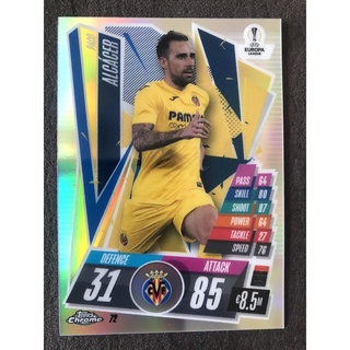 2020-21 Topps Chrome Match Attax UEFA Champions League Europa League Soccer Villarreal CF