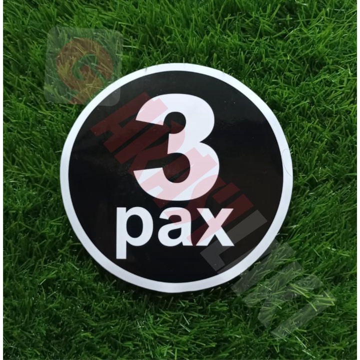 สติ๊กเกอร์/3/PAX****
