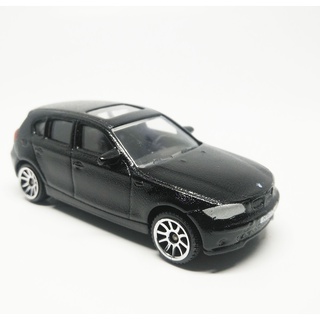 Majorette BMW Serie 1 - metallic Black Color /Wheels 5U /scale 1/58 (3 inches) no package