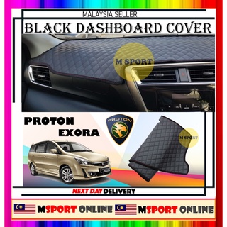 ฝาครอบแดชบอร์ด Proton Exora สีดํา พร้อมตราสัญลักษณ์ Oem