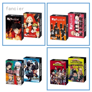 30 ชิ้น / กล่อง อนิเมะ Haikyuu !! โปสการ์ดรูปภาพ My Hero Academia Lomo DARLING In The FRANXX Re ขนาดเล็ก สําหรับแฟนคลับ