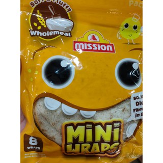 Mission 8 WRAPS MINI WRAPS Wholemeal 300g