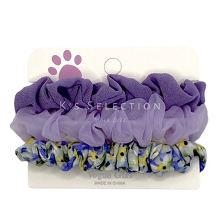 ยางรัดผม ยางผูกผม ยางรัดผมแฟชั่น Hair elastic  Hair elastic Scrunchie