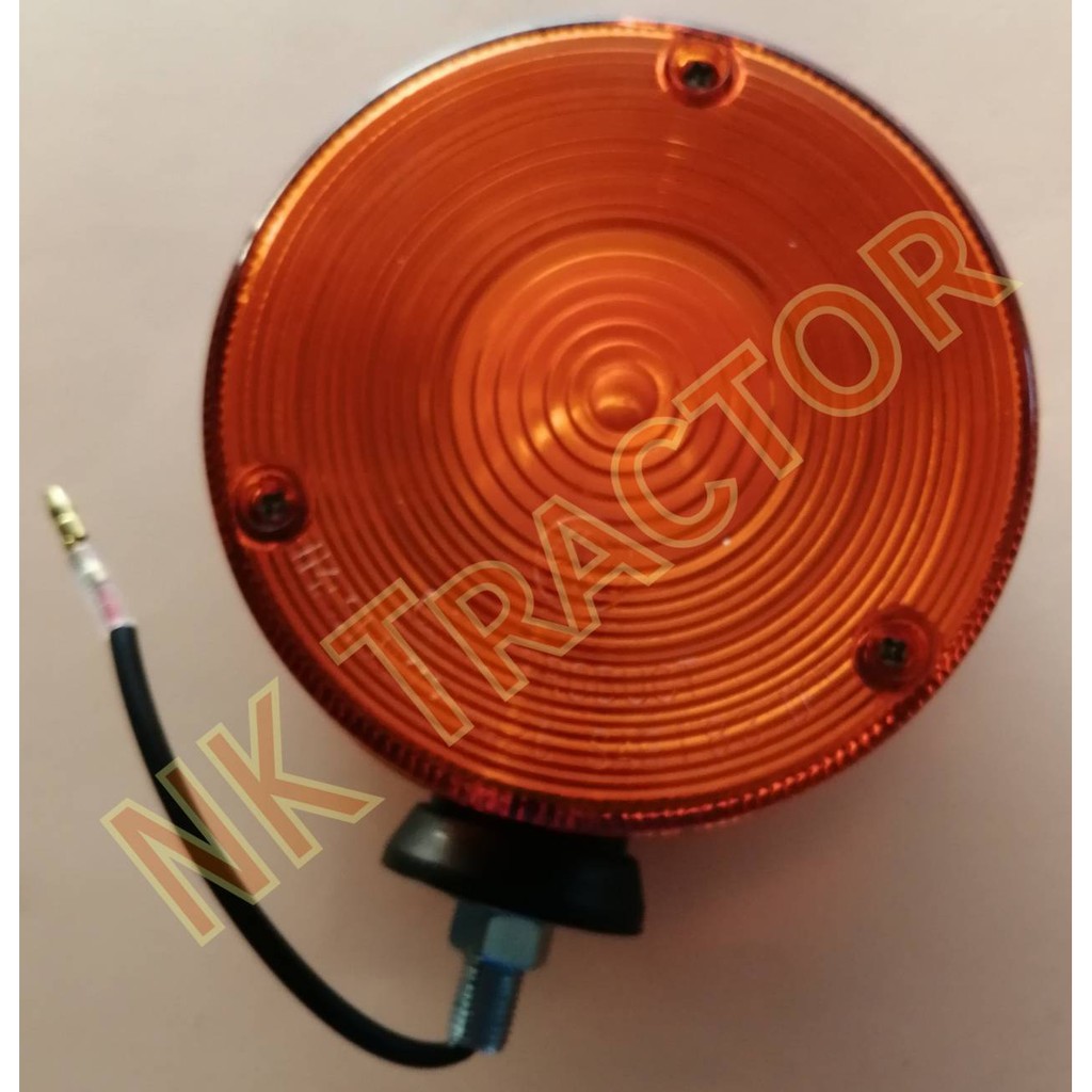 (รุ่น กลม ใหญ่ หนา) L3408 L3608 L4018 L4508 L4708 L5018 ไฟเลี้ยว/ไฟสัญญาณ 12โวล์ ไฟเตือน รุ่นโคมหนา