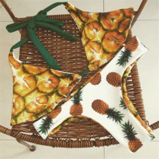 พร้อมส่ง !!! Pineapple Bikini