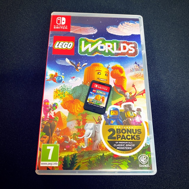 [มือสอง] แผ่นเกม Lego Worlds (nintendo switch)