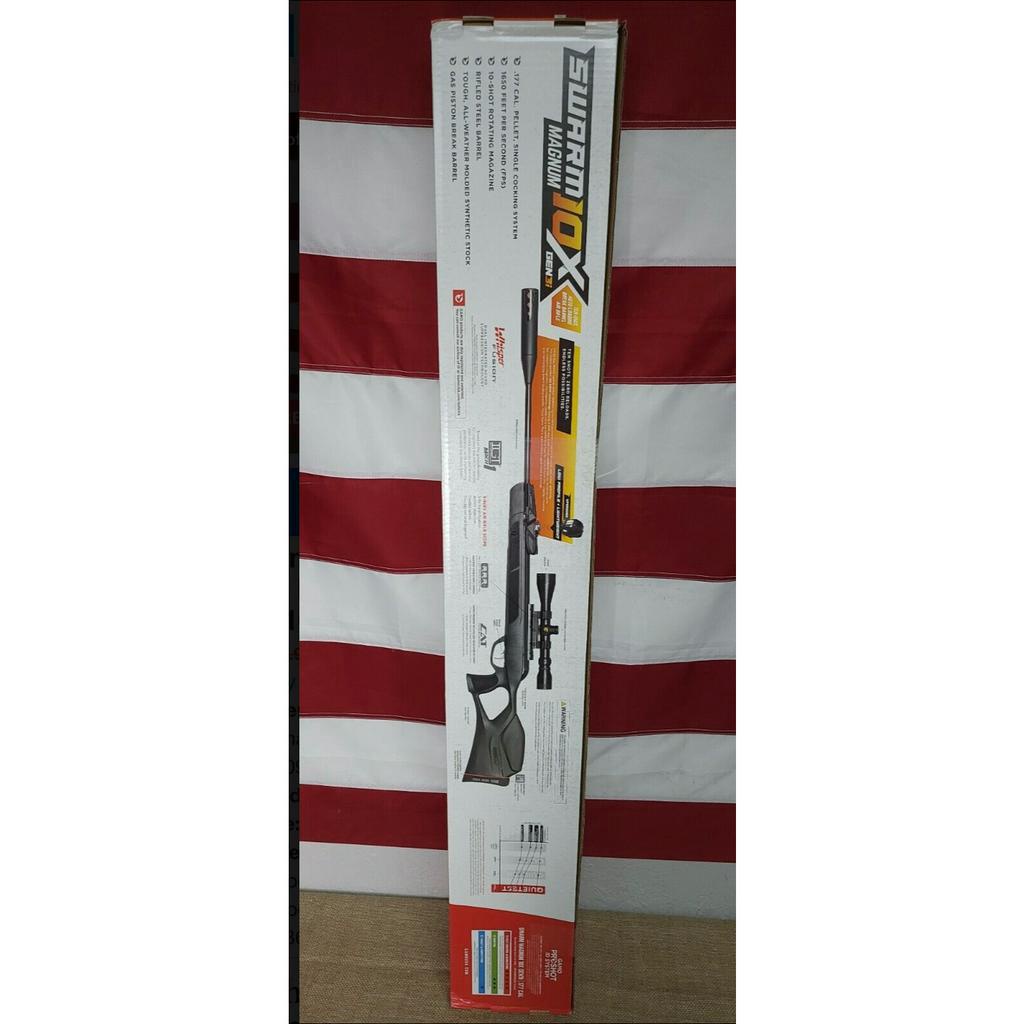 Gamo Swarm Magnum 10X GEN3i .177 Air Rifle 1650 FPS, 3-9x40mm Scope
