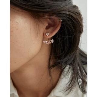 Julys - dahlia earrings