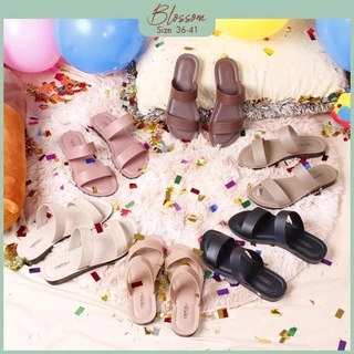 NFshoes ถูกสุด! รองเท้าแตะ 2 ตอนแบบสวม เพื่อสุขภาพ Deblu เดอบลู รุ่น L5012-2 นุ่มนิ่ม น้ำหนักเบา ของแท้ 100%