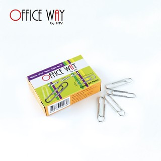 Office Way ลวดเสียบกระดาษ เบอร์1 (จำนวน 10 กล่อง)