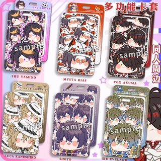 สายคล้องโทรศัพท์มือถือ Vtuber Shoto Card Holder Vox Shu Mysta Luka Ike หรูหรา