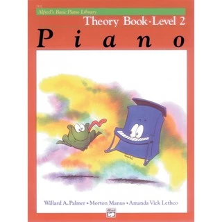 หนังสือเรียนเปียโน Alfred's Basic Piano Library: Theory Book