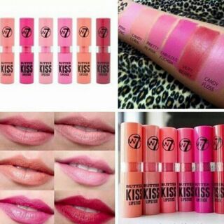 W7 butter kiss lipstick 