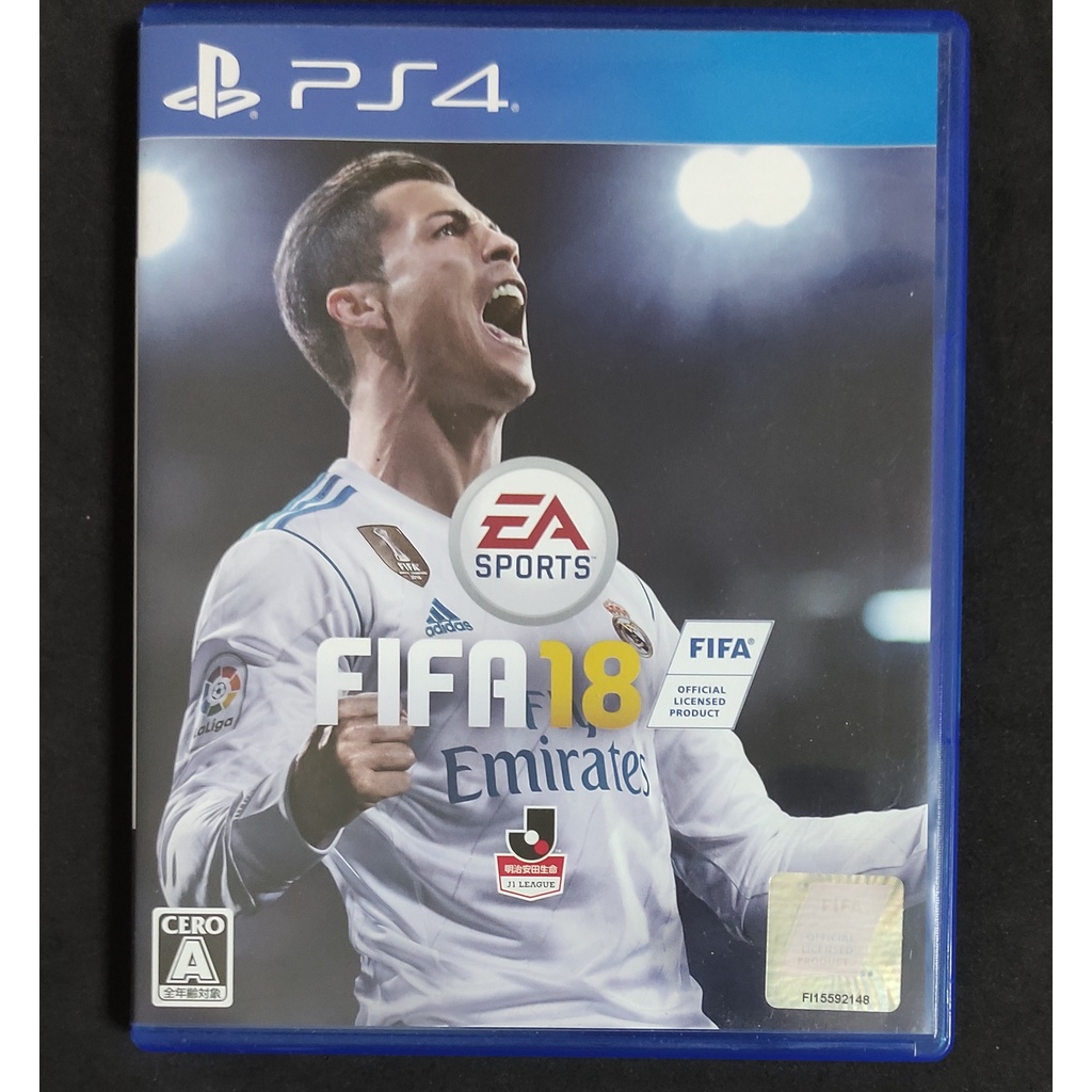 แผ่นแท้ PS4 FIFA 18 [Z2,JP]