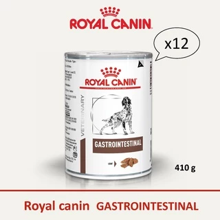 Royal Canin Gastro Intestinal กระป๋อง 400gX12กระป๋อง ท้องเสียเรื้อรังและอุจจาระร่วงเฉียบพลัน