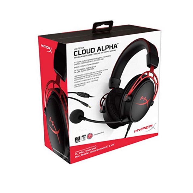 HyperX Cloud Alpha Gaming Headset - 3kb6f4oo5e - ThaiPick