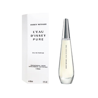 (EDP)  Issey Miyake LEau d’Issey Pure EDP For Women 90 ml เทสเตอร์ กล่องขาว