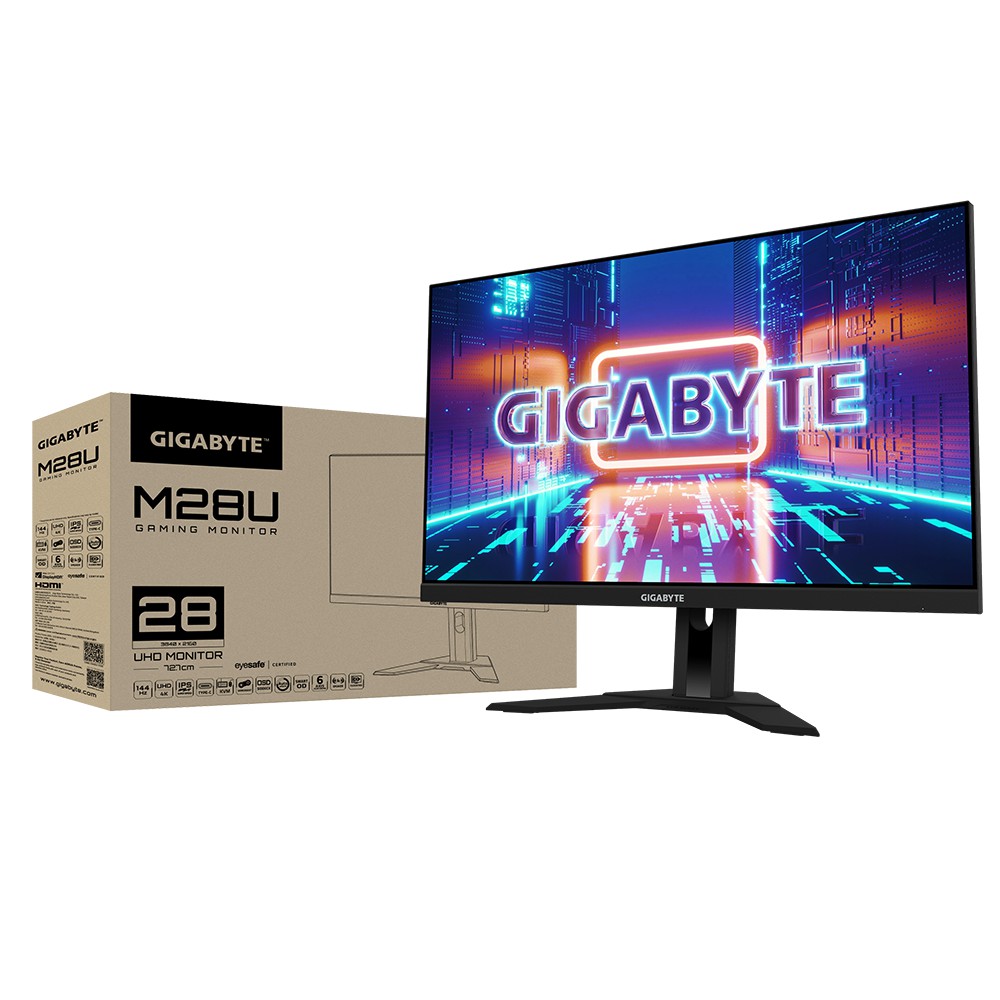 GIGABYTE M28U UHD GAMING MONITOR 28" 4K IPS Panel 120Hz