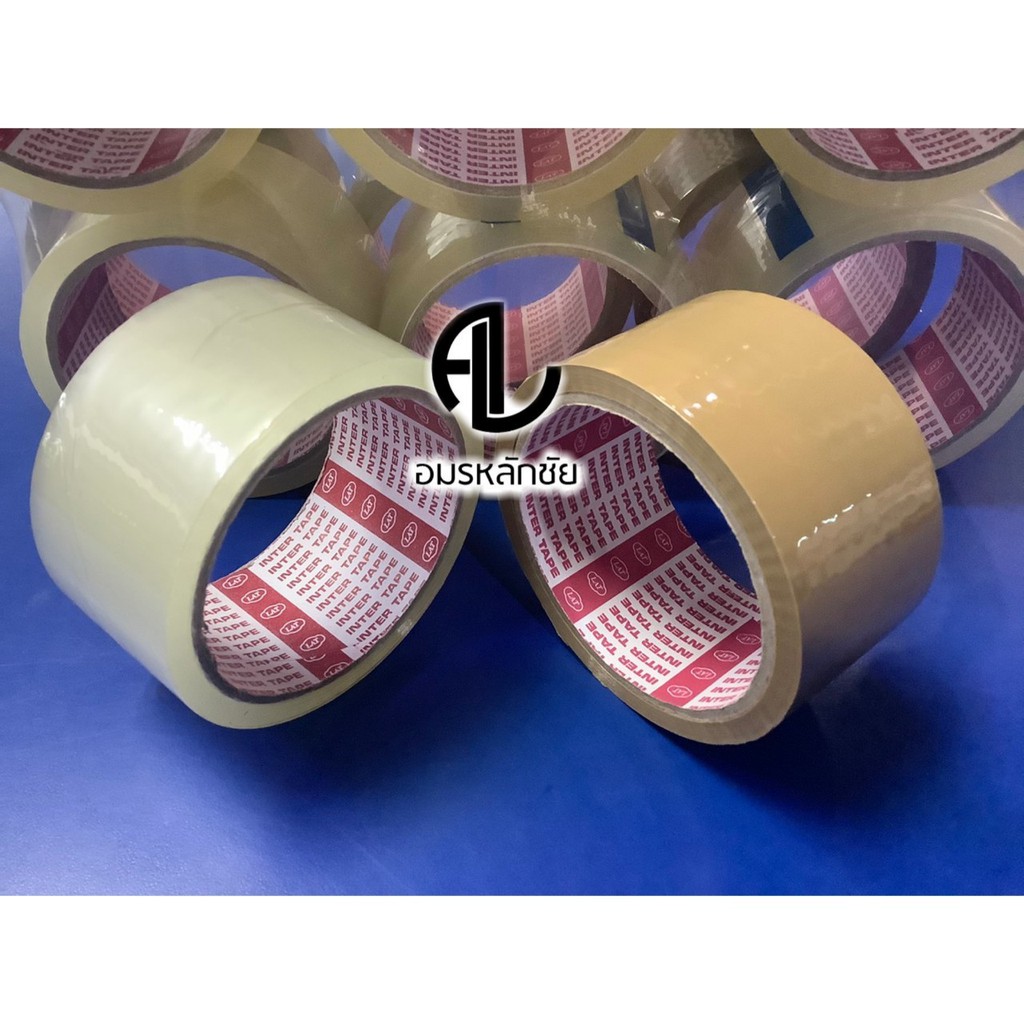 เทปกาวติดลัง OPP TAPE (1 ม้วน) สีใส สีชา เทปสีน้ำตาล เทปใส ติดพัสดุ เทปปิดลัง