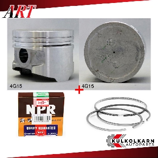 ART ลูกสูบ/แหวน NPR สำหรับ  MITSUBISHI C21A LANCER 1.5 12V, PROTON SADA รุ่นเครื่อง 4G15-3V