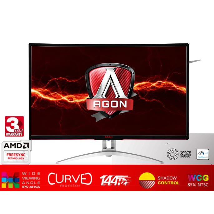 AOC LED MONITOR 32" AGON AG322FCX 144Hz CURVED