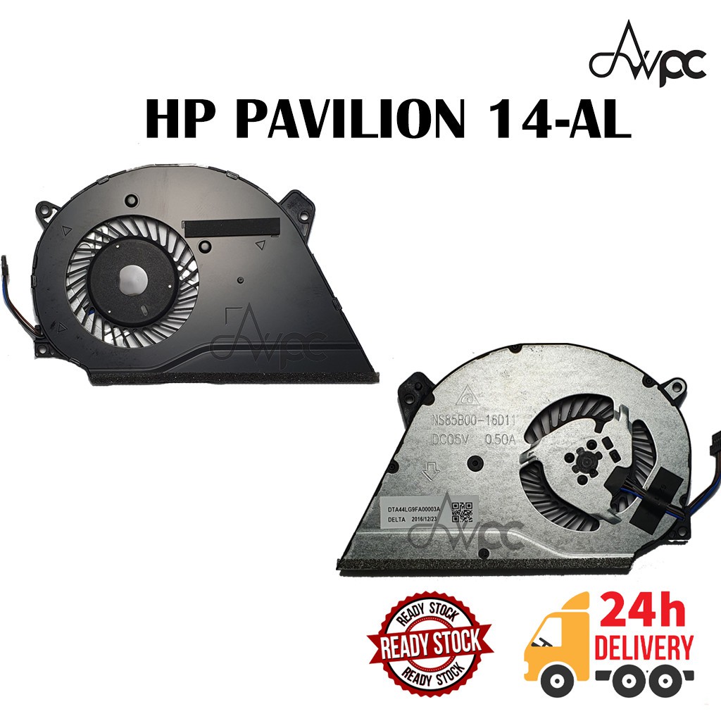 Hp Pavilion 14-AL 14-AL000 Series พัดลมโน๊ตบุ๊ค แบบเปลี่ยน @ALPHAWOLF