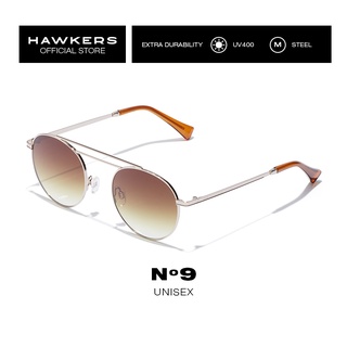 HAWKERS Gold Nº9 Sunglasses for Women, female. UV400 Protection. Official product designed in Spain HN920DWM0