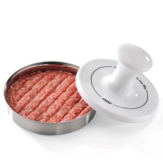 GEFU Hamburger Press SPARK ที่กดเนื้อทำเบอร์เกอร์ รุ่น 15410 (Stainless/White)