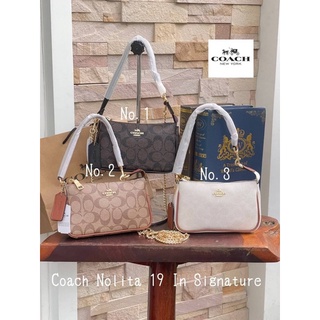 Coach Nolita 19 In Signature