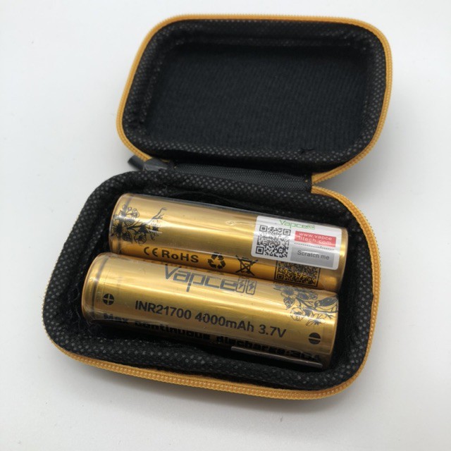 Vapcell แท้💯% ถ่านชาร์จ INR21700 4000mah 3.7V 30A ถ่าน21700 (สีทอง)