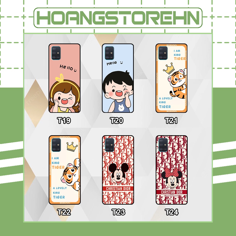 เคส Samsung A31 - A51 - A71- M51 พิมพ์ลายมิกกี้ เสือ kingtiger ราคาถูกสุดๆ T19 - T24