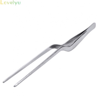 【LOVELYU】Precision Tweezer 6 Types Lengths Repair Tools Silver Tongs 1PCS Durable【Good Quality】