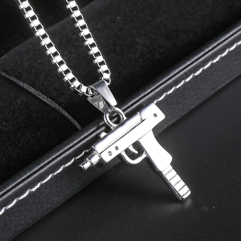 สร้อยคอ พร้อมจี้ สไตล์พังก์ แฟชั่นสําหรับผู้ชาย - รูปที่ 6