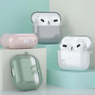 Moreno เคสหูฟัง Air pods 3 พื้นผิวโค้ง 3D ป้องกันการกระแทก ไร้รอยขีดข่วน ล้างทำความสะอาดง่าย