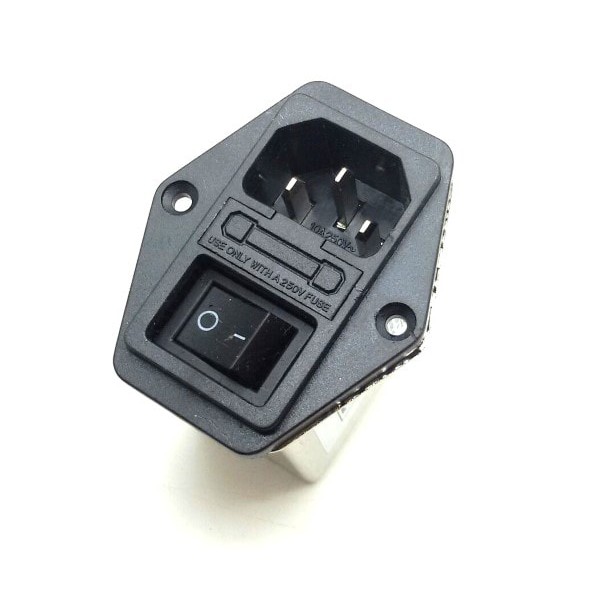 ปลั๊ก + สวิชท์ EMI 10A.(Plug + EMI switch 10A.)