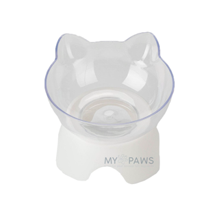 [โค๊ดส่วนลด] My Paws ชามใส่อาหารแมว รูปแมว (D) ชามข้าวแมว ชามใส่อาหารสัตว์เลี้ยง ที่ใส่อาหารสัตว์เลี้ยง