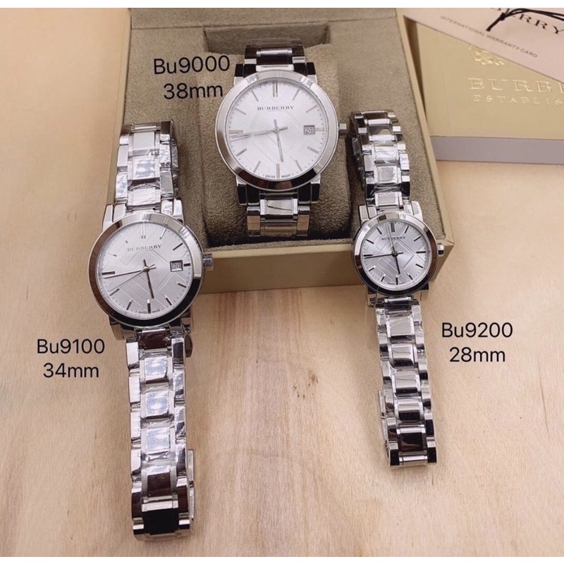 Burberry นาฬิกาข้อมือผู้หญิง หลายรุ่นเลือกซื้อที่ตัวเลือก รับประกัน 1 ปี